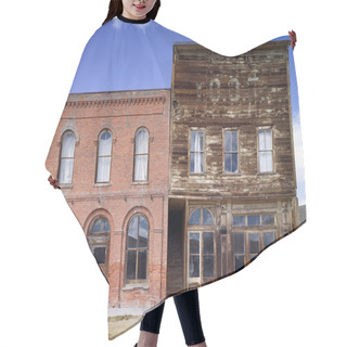 Personality  Leaning Building Hair Cutting Cape