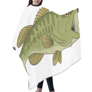 Personality  Bass Fish Hair Cutting Cape