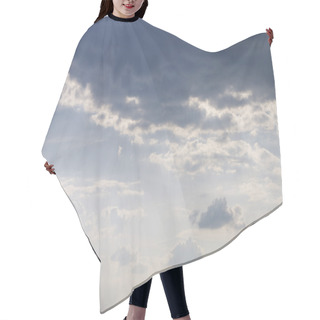 Personality  Sky And Cloud Hair Cutting Cape