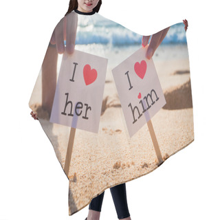 Personality  Declaration Of Love Hair Cutting Cape