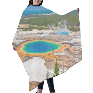 Personality  The World Famous Grand Prismatic Spring In Yellowstone National Park Hair Cutting Cape