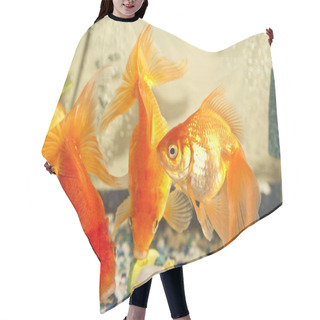 Personality  Gold Fish Hair Cutting Cape