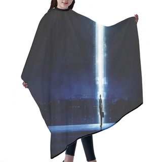 Personality  Doorway To New Opportunities Hair Cutting Cape
