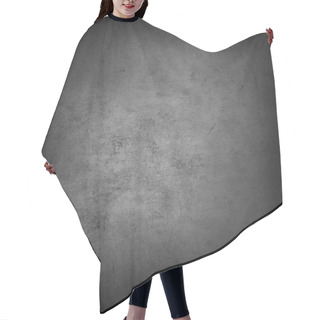 Personality  Grey Textured Background. Dark Edges Hair Cutting Cape