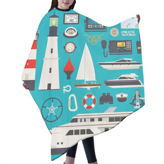 Personality  Ships - Yachts Equipment Hair Cutting Cape