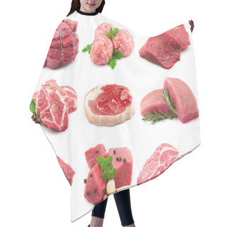 Personality  Meat Collectionon Hair Cutting Cape
