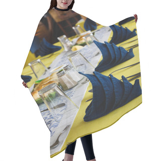 Personality  River Boat Table Hair Cutting Cape