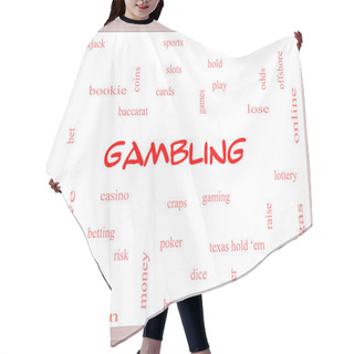 Personality  Gambling Word Cloud Concept On A Whiteboard Hair Cutting Cape
