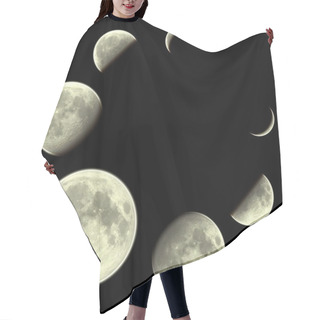 Personality  Moon Phases Hair Cutting Cape