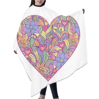 Personality  Abstract Heart Hair Cutting Cape