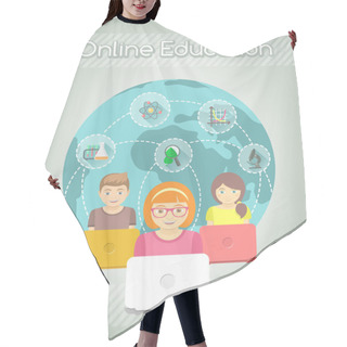 Personality  Online Education For Kids Hair Cutting Cape