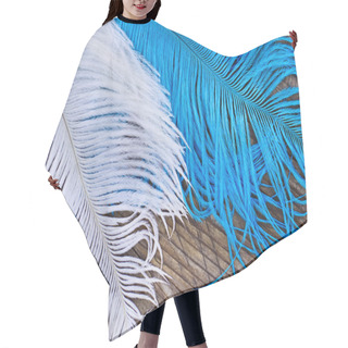 Personality  Two Color Quills Hair Cutting Cape