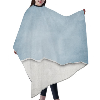 Personality  Riped Vintage Paper Hair Cutting Cape