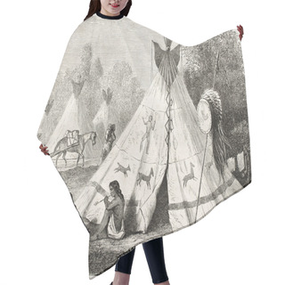Personality  Tepee Hair Cutting Cape