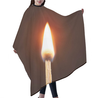 Personality  Match With The Flame Isolated Hair Cutting Cape