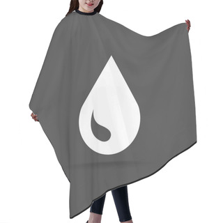 Personality  Liquid Droplet Simple Web Icon Hair Cutting Cape