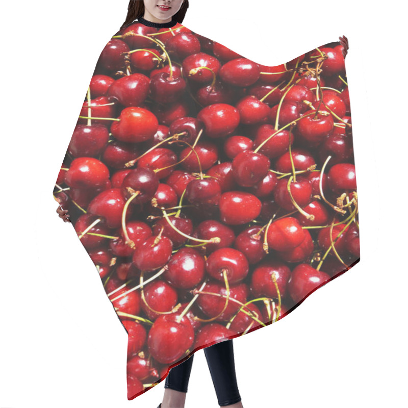 Personality  Sweet Cherries Hair Cutting Cape