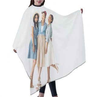 Personality  Multicultural Women Hair Cutting Cape