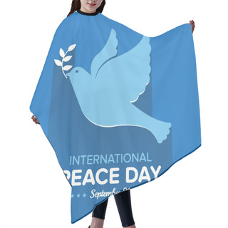 Personality  International Peace Day Hair Cutting Cape