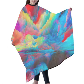 Personality  Inner Life Of Abstract Landscape Hair Cutting Cape
