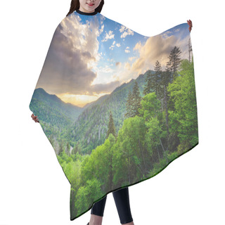 Personality  Newfound Gap In The Smoky Mountains Hair Cutting Cape