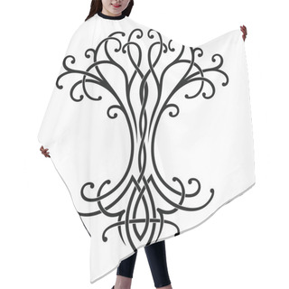 Personality  Celtic Tree Of Life. Hair Cutting Cape