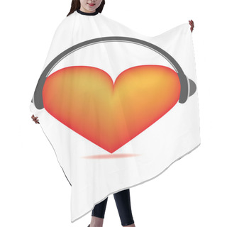 Personality  Listen To Your Heart Hair Cutting Cape