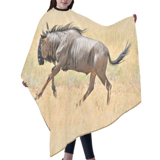 Personality  Blue Wildebeest Running Hair Cutting Cape