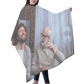 Personality  Father And Son Hair Cutting Cape