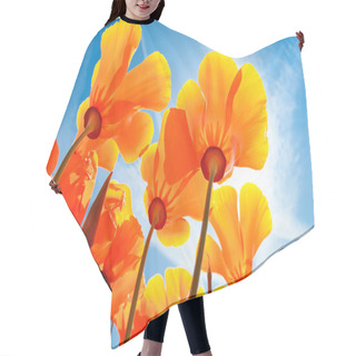 Personality  Beautiful Spring Flowers Hair Cutting Cape