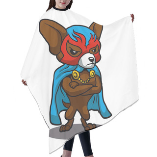 Personality  Cute Dog Chihuahua Fighter Lucha Libre Hair Cutting Cape