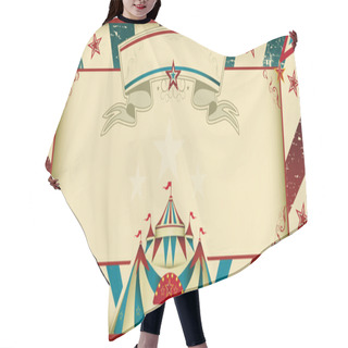 Personality  Circus Vintage Sunbeams Hair Cutting Cape