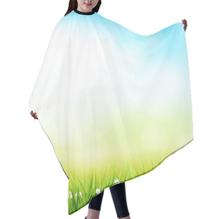 Personality  Spring Background Hair Cutting Cape