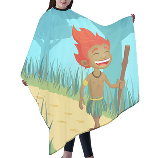 Personality  Curupira, Guardian Of Forests Hair Cutting Cape