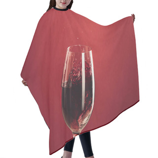 Personality  Red Wine In Glass Hair Cutting Cape