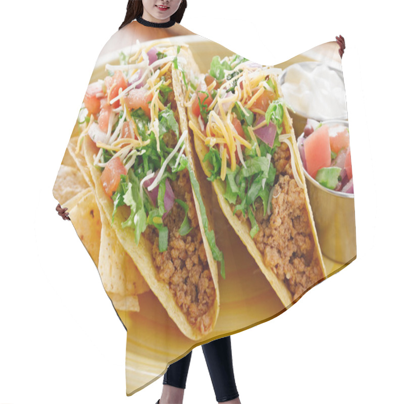 Personality  Mexican Food Hair Cutting Cape