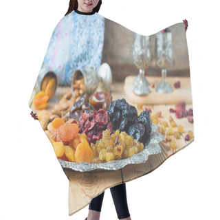 Personality  A Mixture Of Dried Fruits And Nuts Hair Cutting Cape