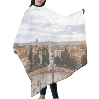 Personality  Piazza Del Popolo Hair Cutting Cape