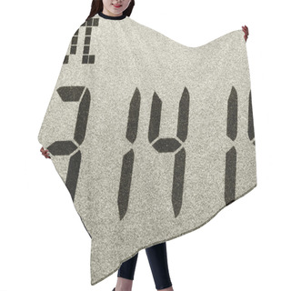 Personality  Macro Shot Of Pi Number Hair Cutting Cape