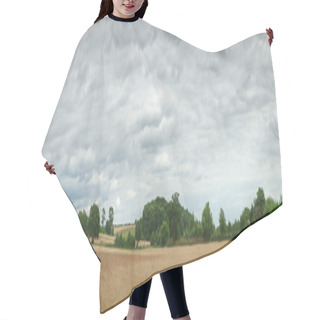 Personality  Field And Trees Hair Cutting Cape