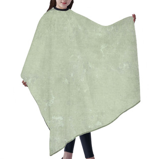 Personality  Faded Grunge Green Plaster Background With Frame Hair Cutting Cape