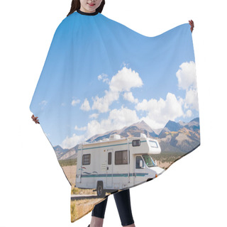 Personality  Motor Home Hair Cutting Cape