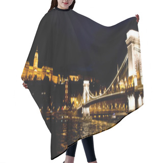 Personality  Chain Bridge In Budapest Hair Cutting Cape