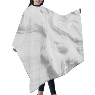 Personality  Snow Surface Background Hair Cutting Cape