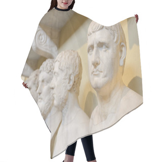 Personality  Ancient Roman Busts Of Emperors And Philosophers Hair Cutting Cape