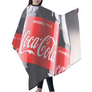 Personality  Bottles Of Carbonated Soft Drink Coca Cola Hair Cutting Cape