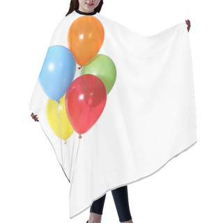 Personality  5 Birthday Celebration Balloons Hair Cutting Cape