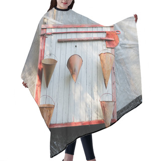 Personality  Fire-fighting Tools Hair Cutting Cape