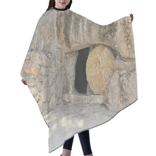 Personality  Replica Of The Tomb Of Jesus In Israel Hair Cutting Cape