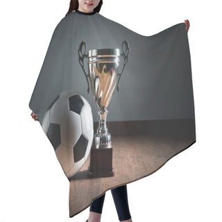 Personality  Soccer Championship Cup Hair Cutting Cape
